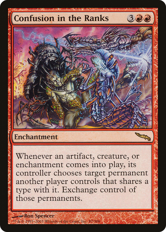 Confusion in the Ranks [Mirrodin] Foil