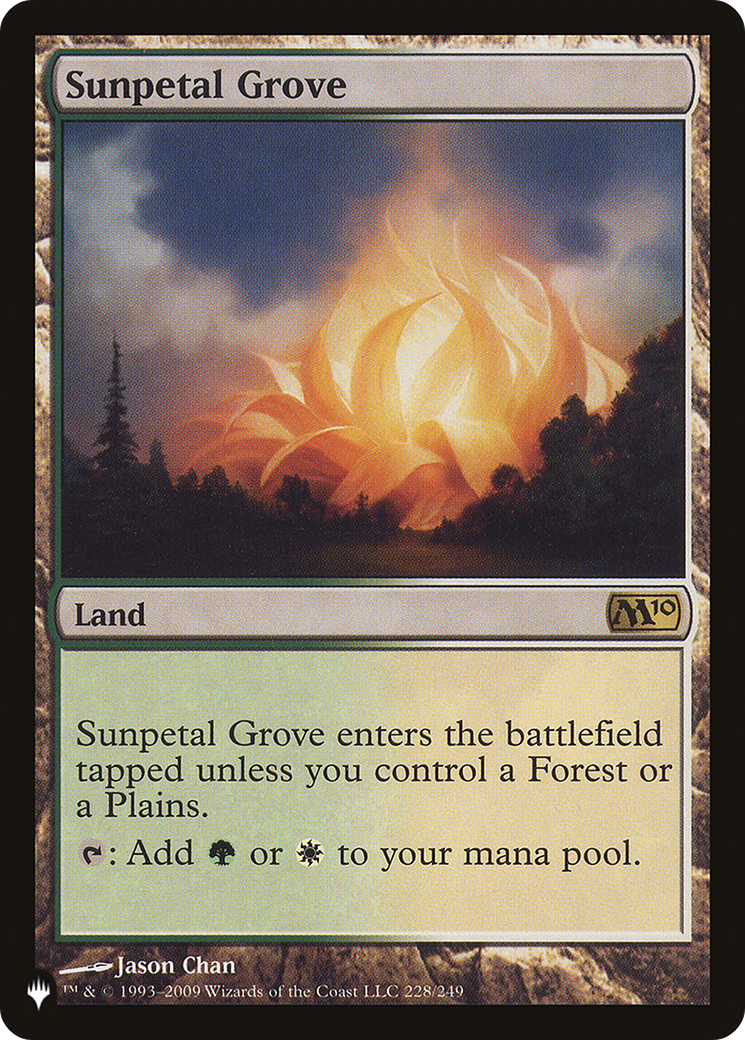 Sunpetal Grove [The List] | Silver Goblin