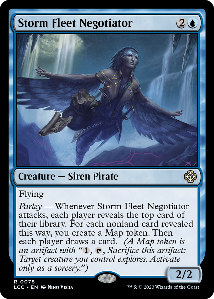 Storm Fleet Negotiator [The Lost Caverns of Ixalan Commander] | Silver Goblin