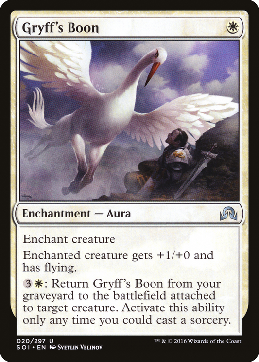 Gryff's Boon [Shadows over Innistrad] Foil