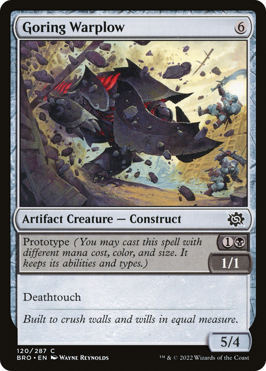 Goring Warplow [The Brothers' War] Foil