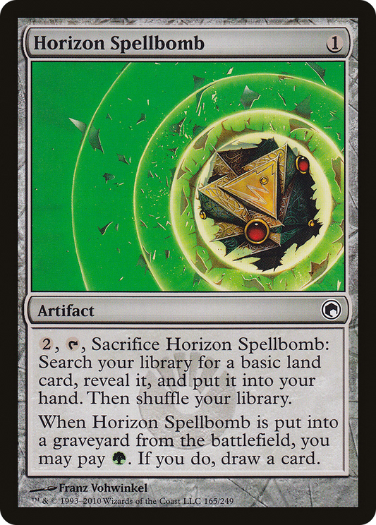 Horizon Spellbomb [Scars of Mirrodin] Foil