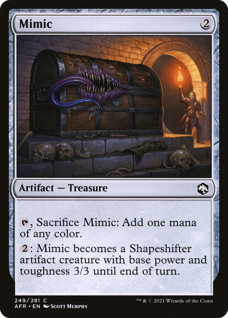 Mimic [Dungeons & Dragons: Adventures in the Forgotten Realms] Foil