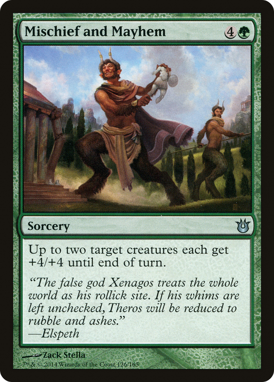 Mischief and Mayhem [Born of the Gods] Foil