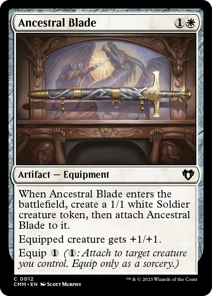 Ancestral Blade [Commander Masters] | Silver Goblin