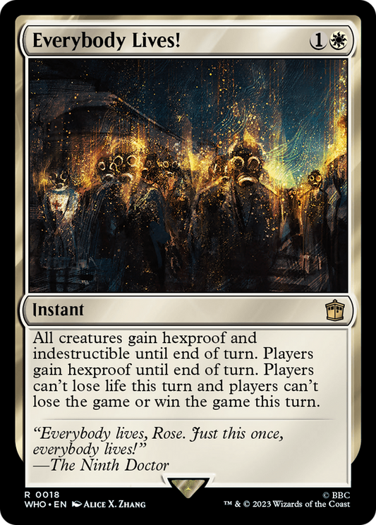 Everybody Lives! [Doctor Who] Foil
