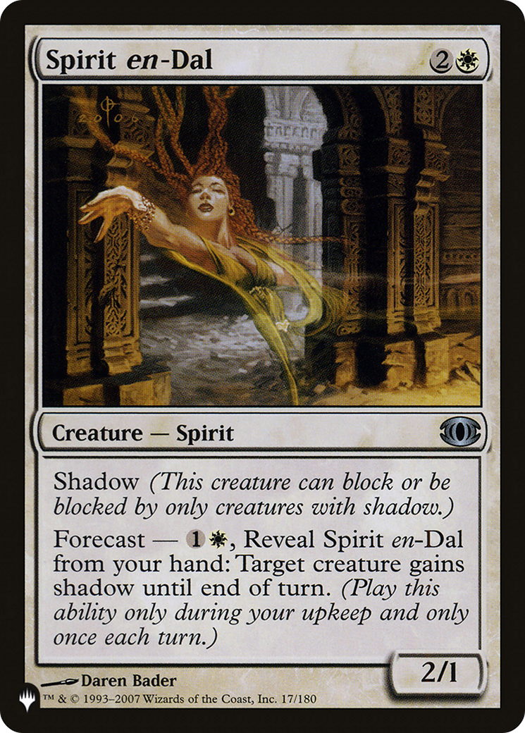 Spirit en-Dal [The List Reprints] | Silver Goblin