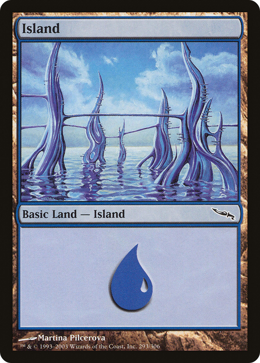 Island (293) [Mirrodin] Foil