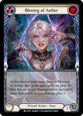 Blessing of Aether (Yellow) [LGS117] (Promo)  Rainbow Foil | Silver Goblin