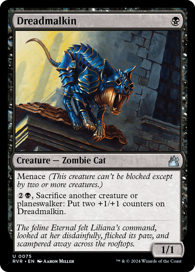 Dreadmalkin [Ravnica Remastered] Foil