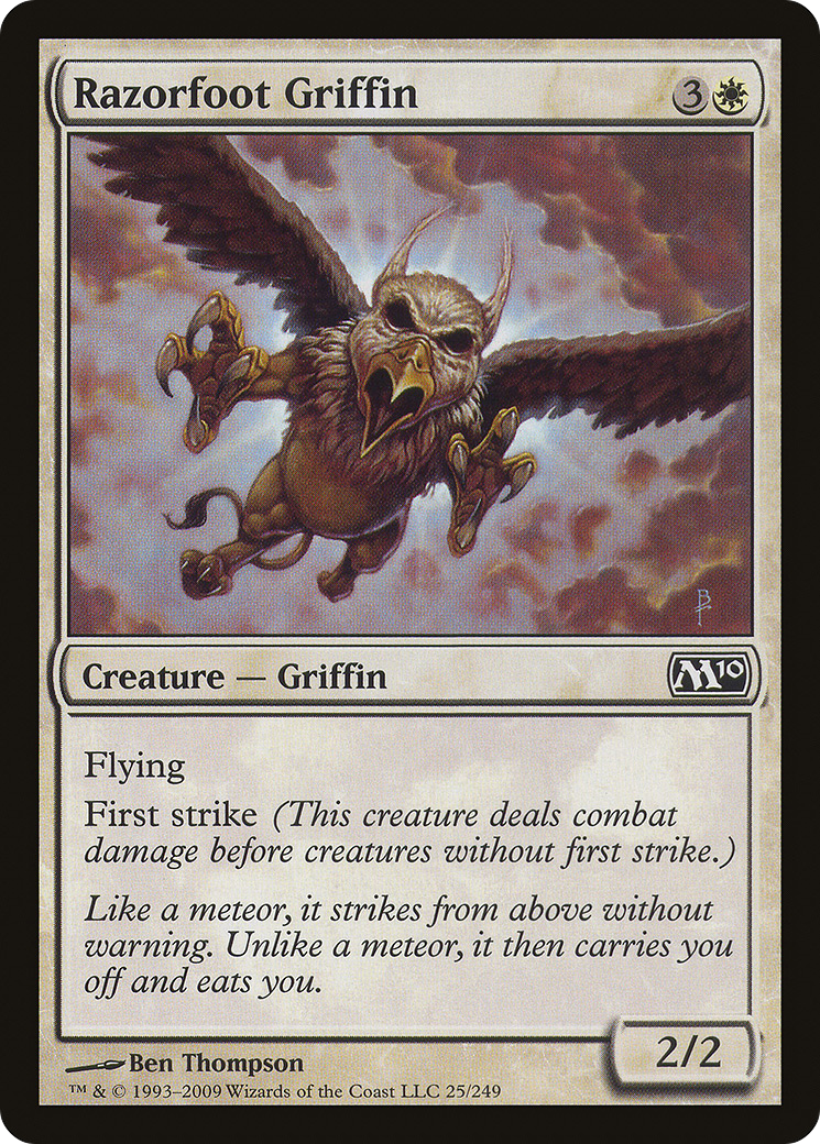 Razorfoot Griffin [Magic 2010] Foil