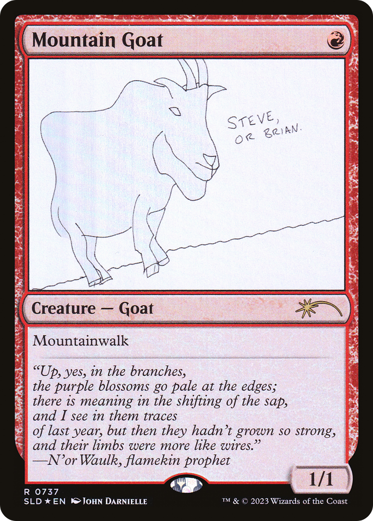 Mountain Goat (737) - Secret Lair Drop