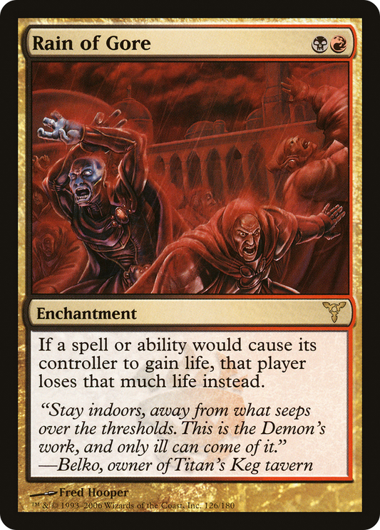 Rain of Gore [Dissension] Foil