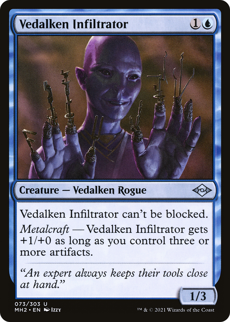 Vedalken Infiltrator [Modern Horizons 2] Foil