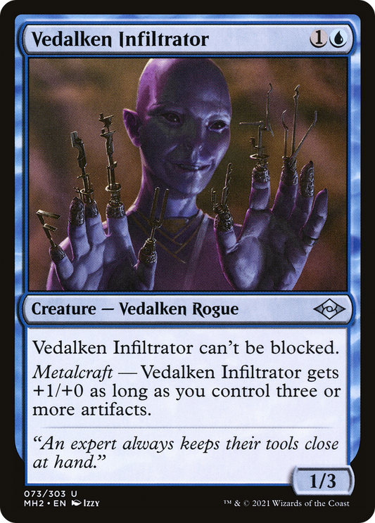 Vedalken Infiltrator [Modern Horizons 2] Foil