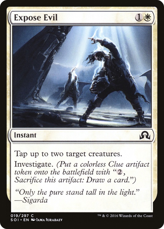 Expose Evil [Shadows over Innistrad] Foil