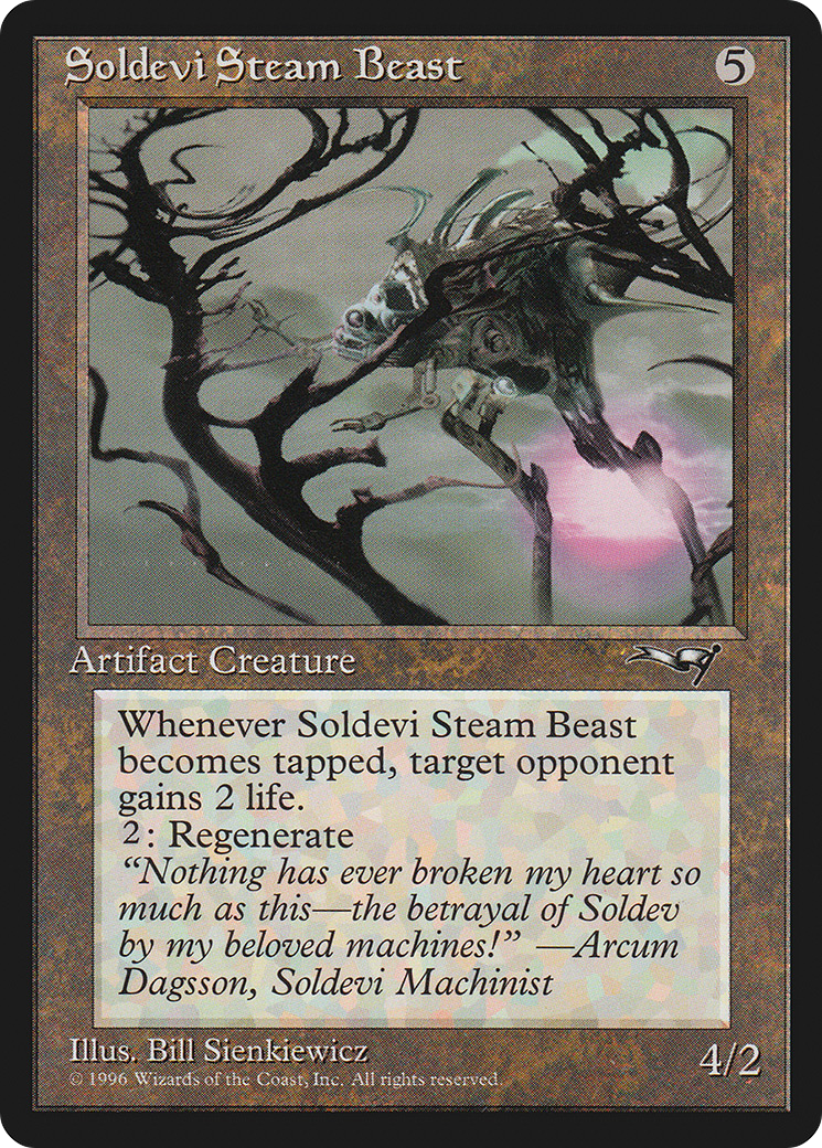 Soldevi Steam Beast (Mountain Background) [Alliances] | Silver Goblin