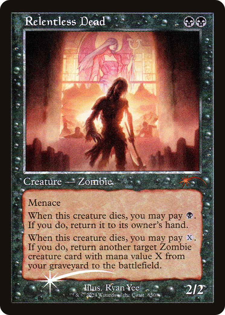 Relentless Dead (Retro) (850) Foil - Secret Lair Drop