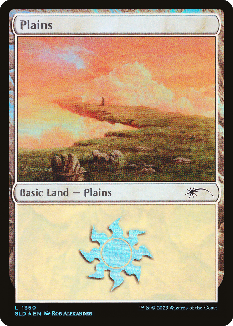 Plains (1350) [Secret Lair Drop Series] Foil