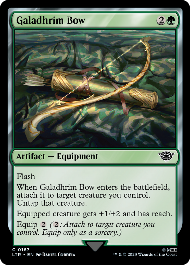 Galadhrim Bow [The Lord of the Rings: Tales of Middle-Earth] | Silver Goblin