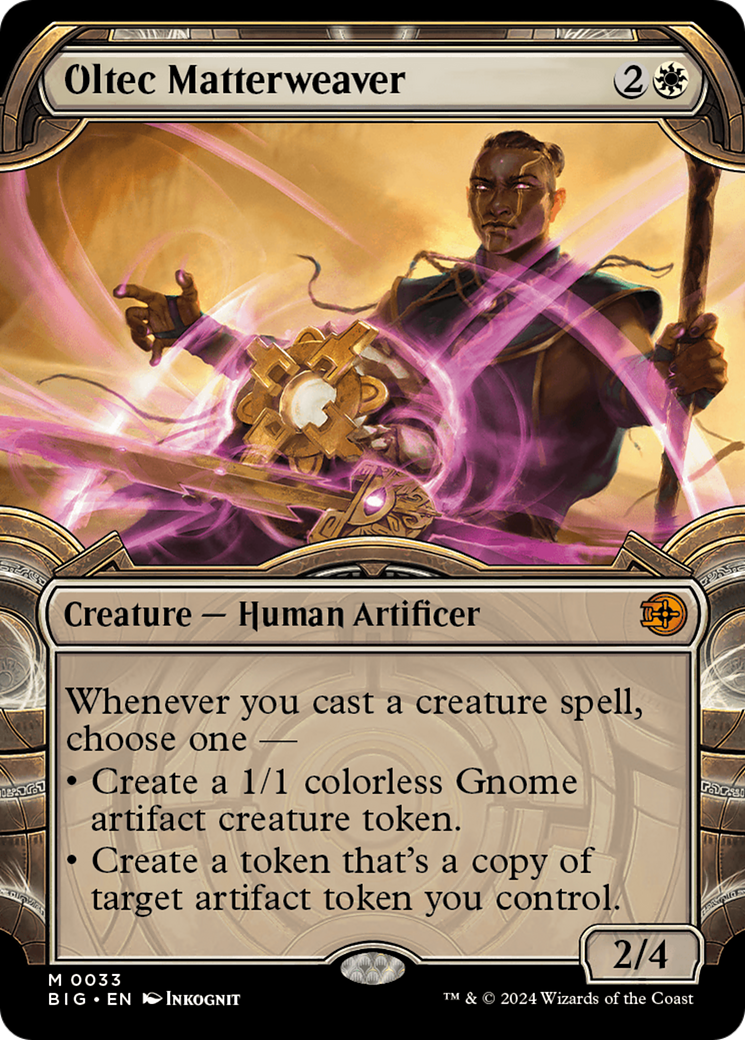 Oltec Matterweaver (Showcase) [Outlaws of Thunder Junction: The Big Score] Foil