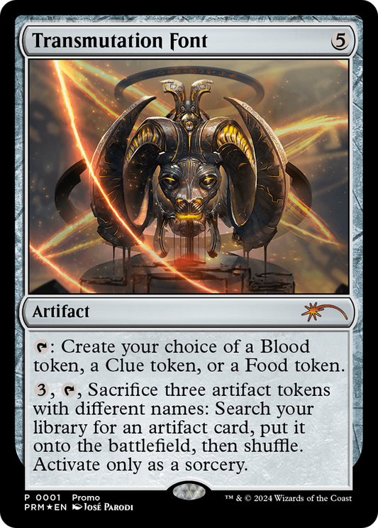 Transmutation Font Foil (011)