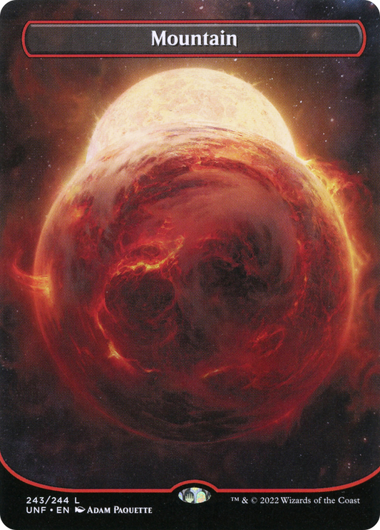 Mountain (243) (Orbital Space-ic Land) [Unfinity] Foil