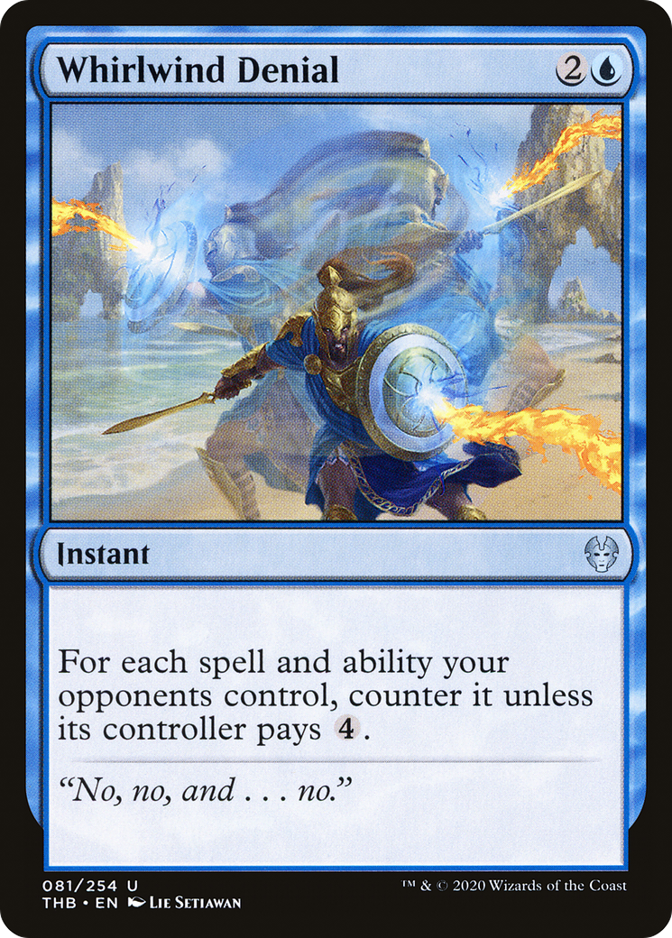 Whirlwind Denial [Theros Beyond Death] Foil