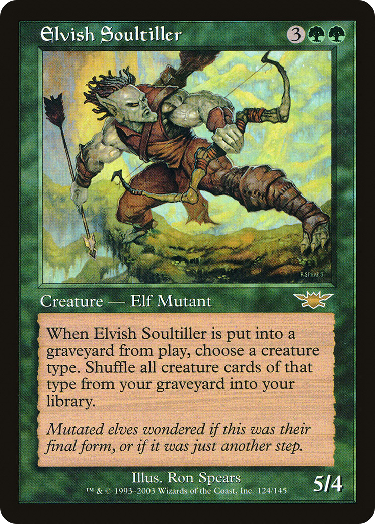 Elvish Soultiller [Legions] Foil