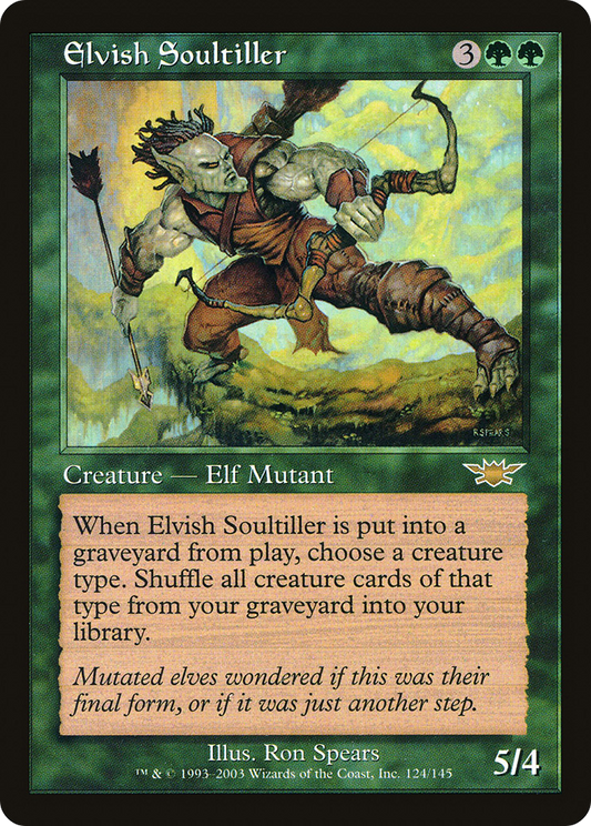 Elvish Soultiller [Legions] Foil