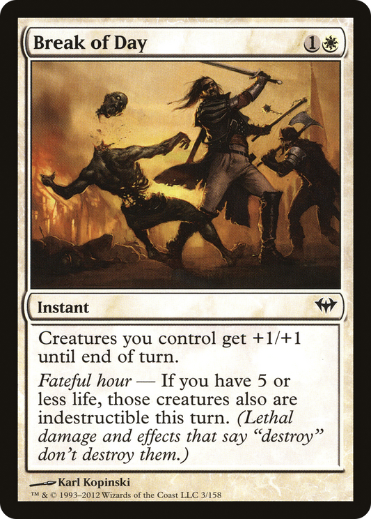 Break of Day [Dark Ascension] Foil