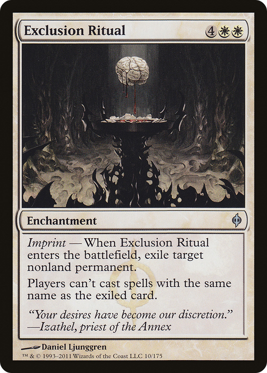 Exclusion Ritual [New Phyrexia] Foil