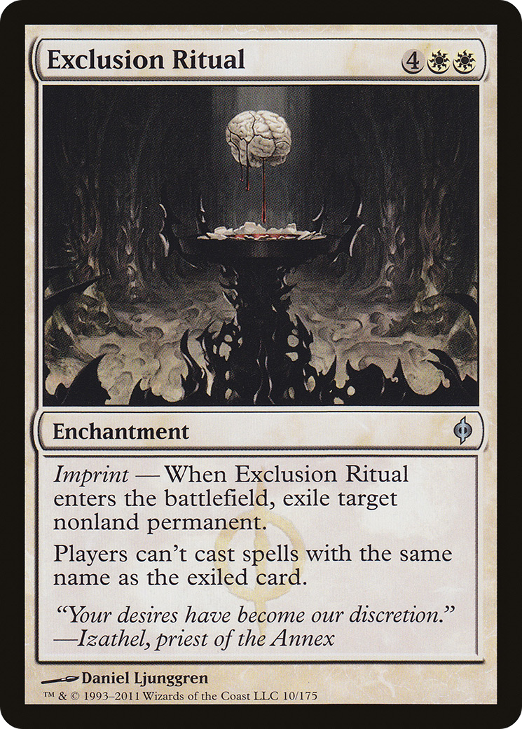 Exclusion Ritual [New Phyrexia] | Silver Goblin