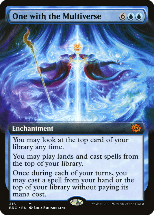 One with the Multiverse (Extended Art) [The Brothers' War] Foil