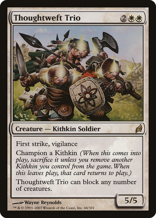 Thoughtweft Trio [Lorwyn] Foil