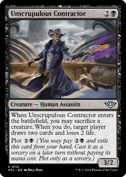 Unscrupulous Contractor [Outlaws of Thunder Junction] Foil