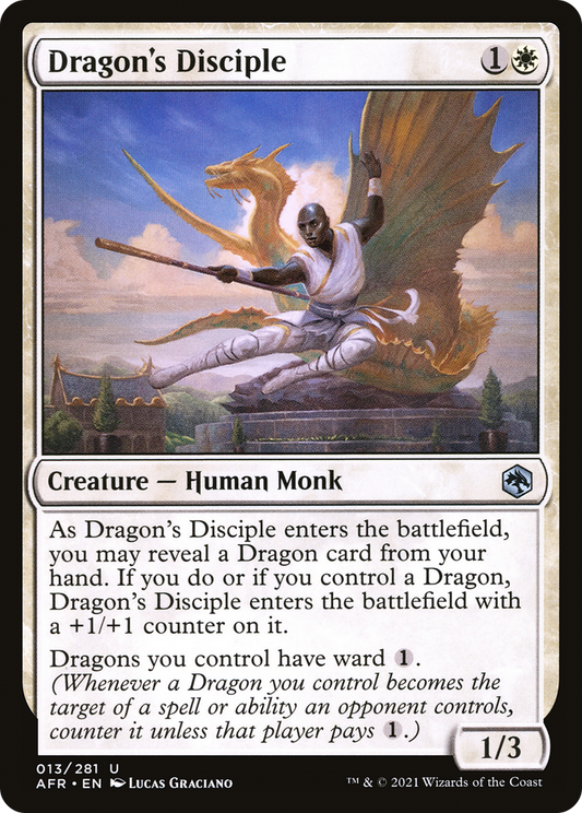 Dragon's Disciple [Dungeons & Dragons: Adventures in the Forgotten Realms] Foil