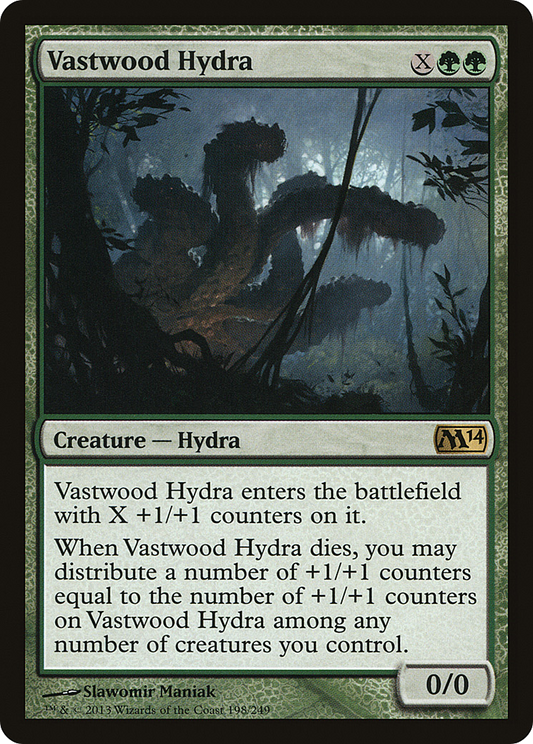 Vastwood Hydra [Magic 2014] Foil