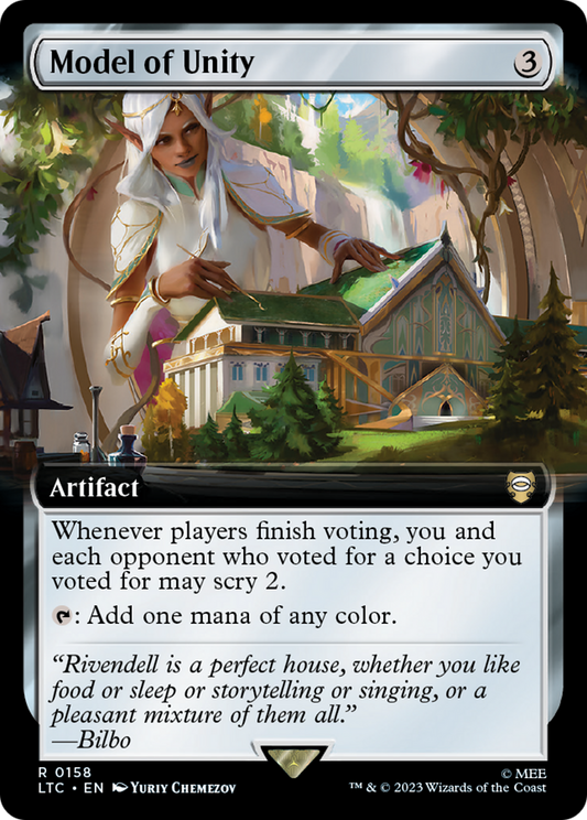Model of Unity (Extended Art) [The Lord of the Rings: Tales of Middle-Earth Commander] Foil