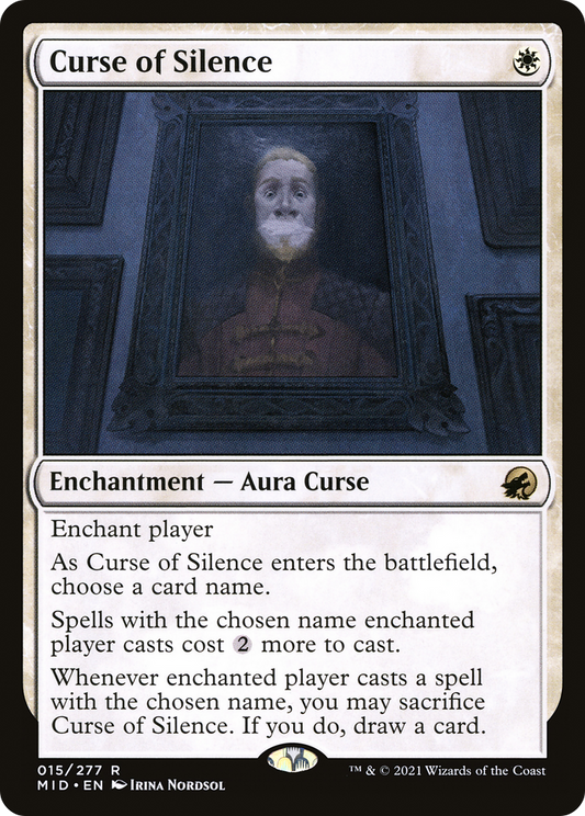 Curse of Silence [Innistrad: Midnight Hunt] Foil