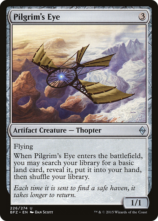 Pilgrim's Eye [Battle for Zendikar] Foil