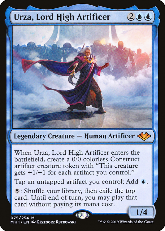 Urza, Lord High Artificer [Modern Horizons] Foil