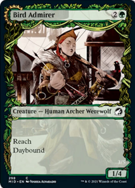 Bird Admirer // Wing Shredder (Showcase Equinox) [Innistrad: Midnight Hunt] Foil