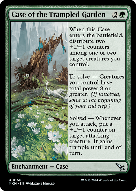 Case of the Trampled Garden (156)