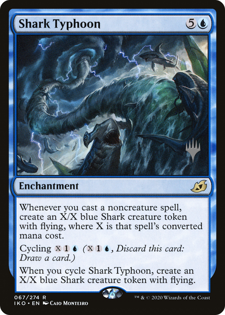 Shark Typhoon (Promo Pack) [Ikoria: Lair of Behemoths Promos] Foil