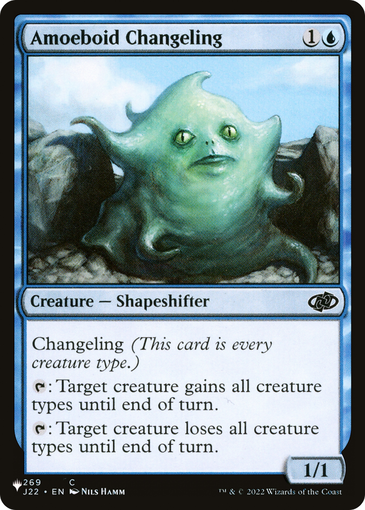 Amoeboid Changeling (J22) [The List Reprints] | Silver Goblin