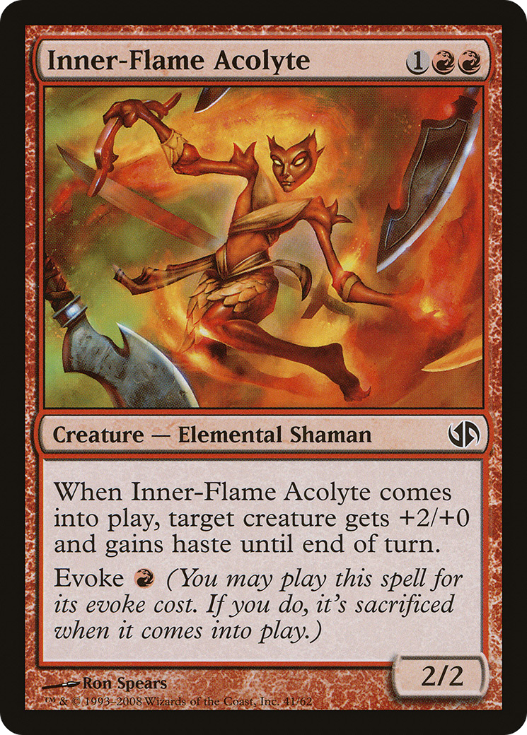 Inner-Flame Acolyte [Duel Decks: Jace vs. Chandra]