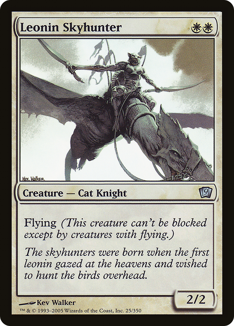 Leonin Skyhunter (025) Foil - Ninth Edition