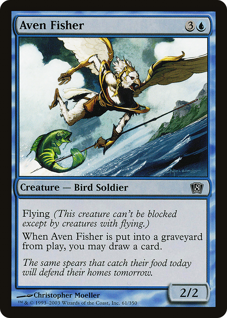 Aven Fisher (61★) Foil - Eighth Edition