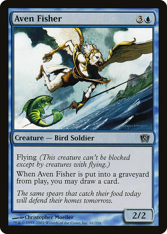 Aven Fisher (61★) Foil - Eighth Edition